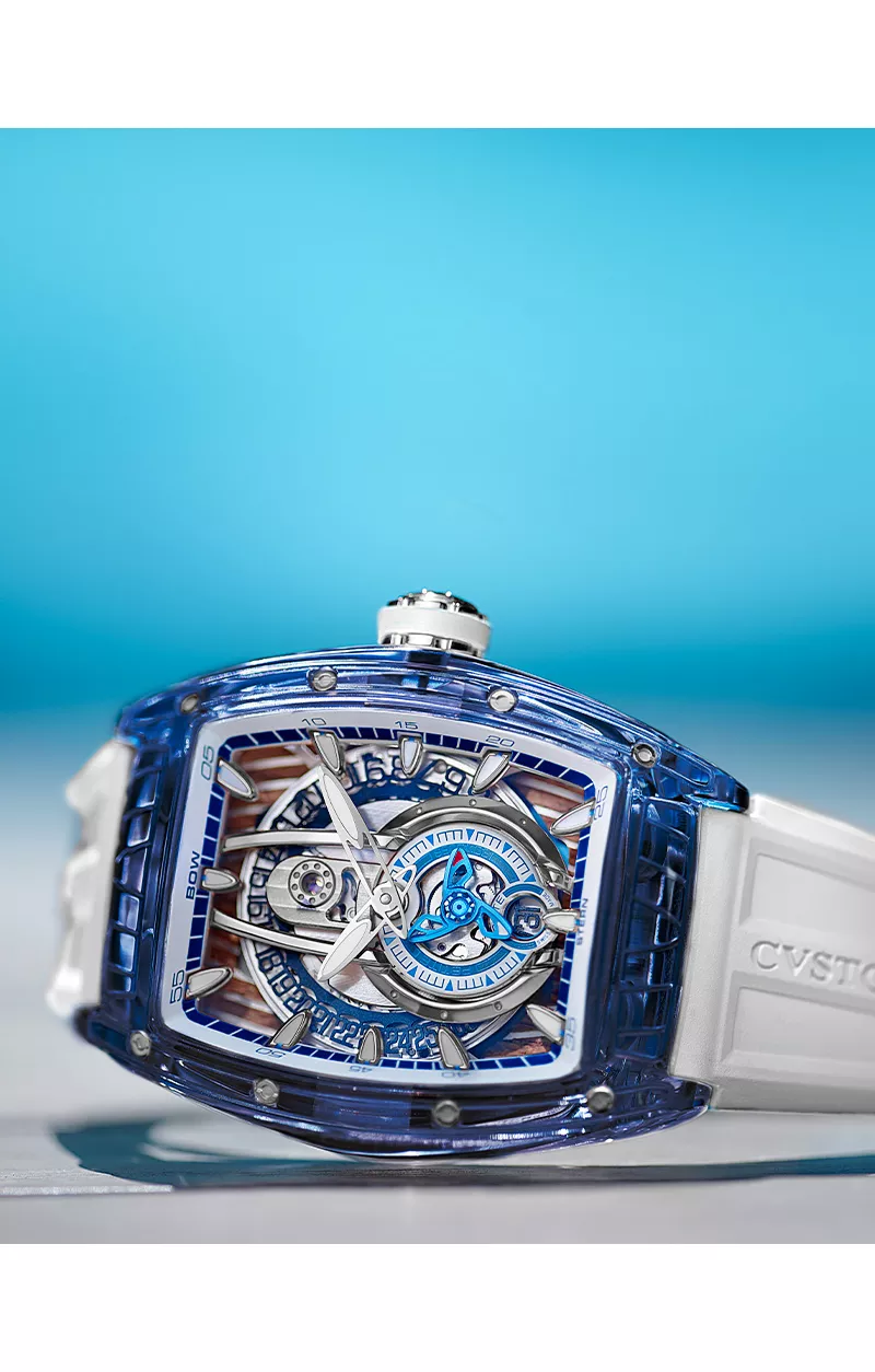 Cvstos the Time Keeper - Sealiner Blue Sapphire