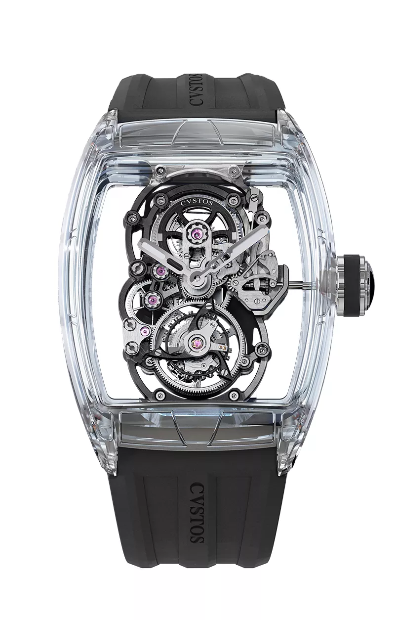 CHALLENGE TOURBILLON 8 SAPPHIRE/BLACK MVT
