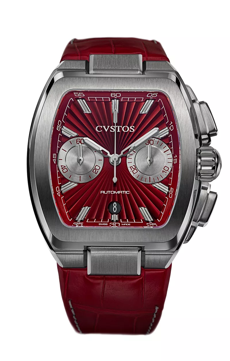 Metropolitan Chrono Titanium Red