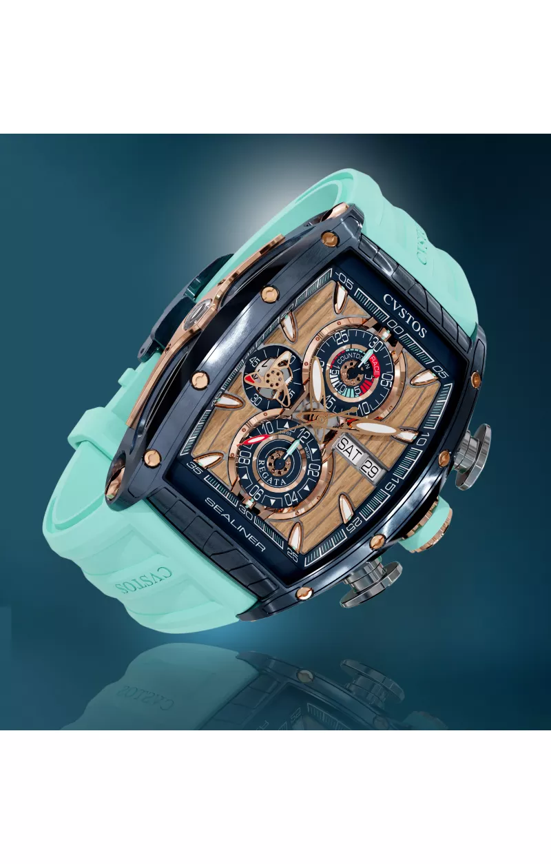 Sealiner Chronograph Navy Blue Steel / 5N