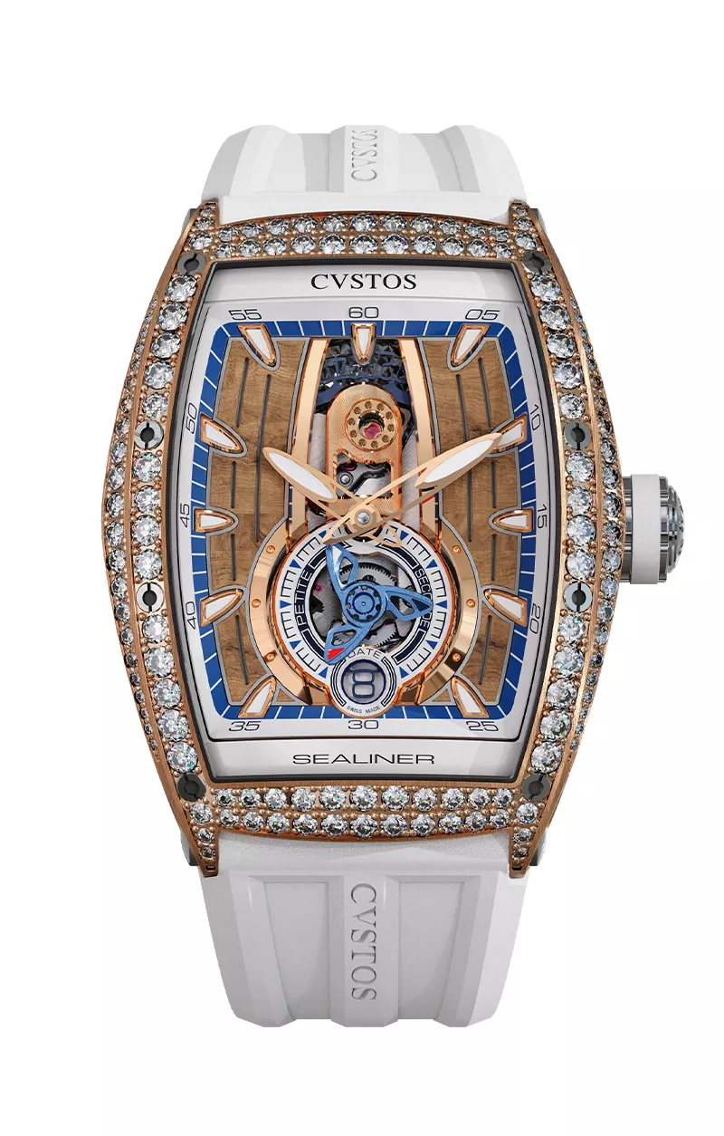 CHALLENGE THIRTY6 SEALINER PS 5N RED GOLD 2 ROW DIAMONDS/TIT COMP