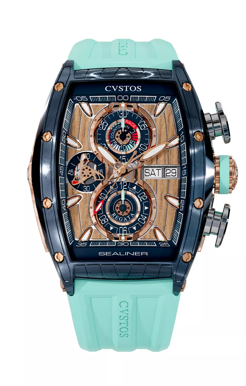 Sealiner Chronograph Navy Blue Steel / 5N