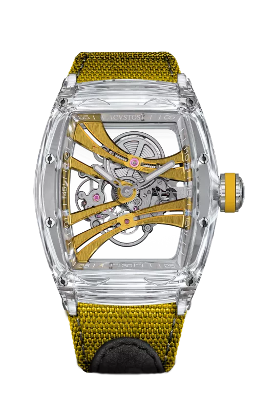 CHALLENGE PURITY SAPPHIRE/TI COMP/YELLOW BRIDGES
