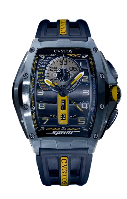 Cvstos the Time Keeper - Chrono Sprint Steel / Navy Blue 