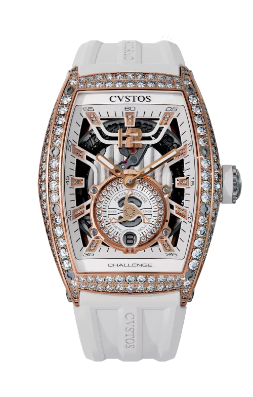 Jetliner PS Thirty6 5N Red Gold 2 Row Diamonds / White 