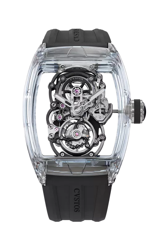 CHALLENGE TOURBILLON 8 SAPPHIRE/BLACK MVT