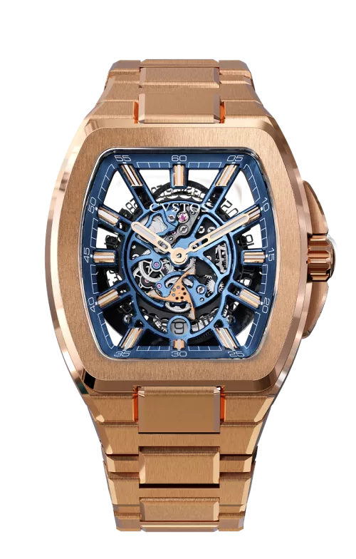 Cvstos the Time Keeper - Metropolitan PS 5N Red Gold /SQLT Blue