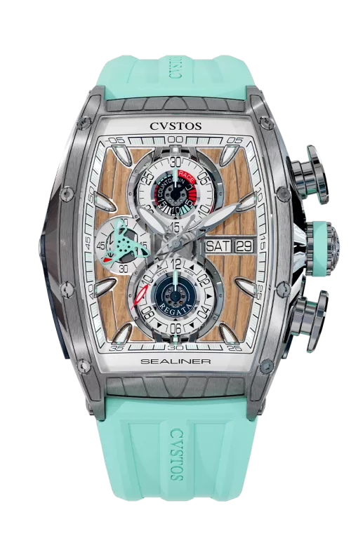 Sealiner Chronograph Steel / Navy Blue
