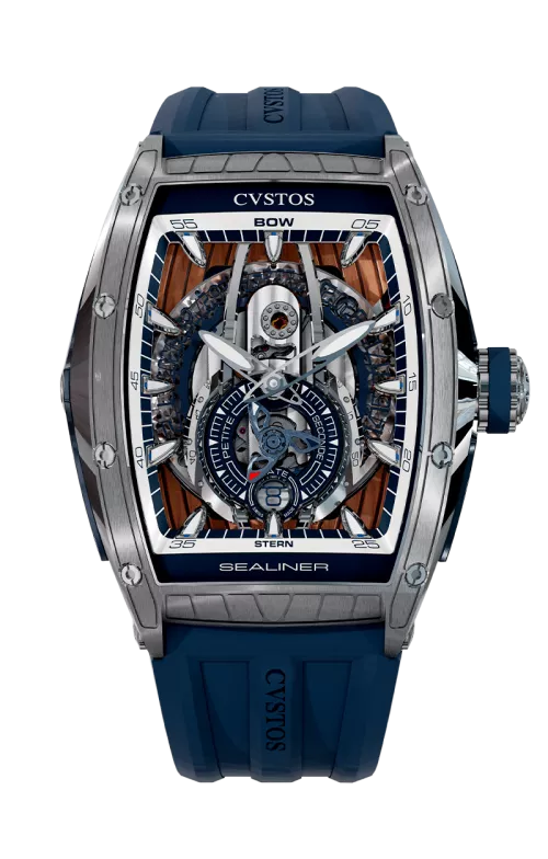 Cvstos the Time Keeper - Sealiner PS Steel / Navy Blue