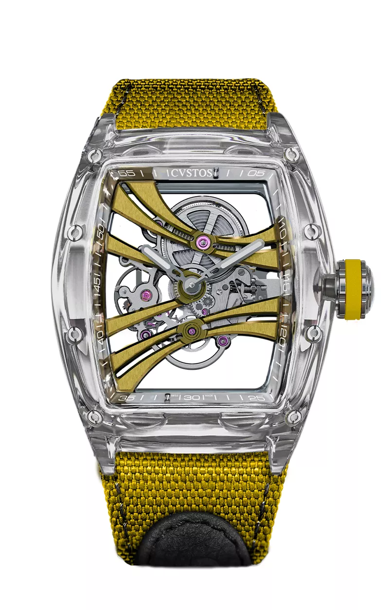 CHALLENGE PURITY SAPPHIRE/TI COMP/YELLOW BRIDGES