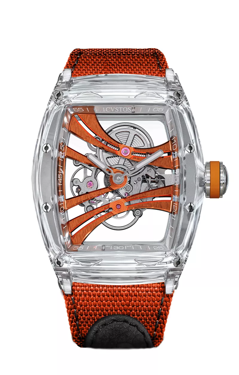 CHALLENGE PURITY SAPPHIRE/TI COMP/ORANGE BRIDGES