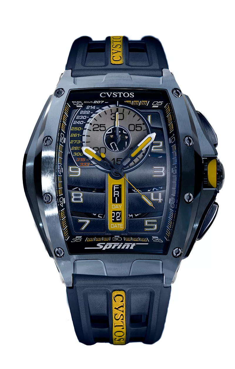 Cvstos the Time Keeper - Chrono Sprint Steel / Navy Blue