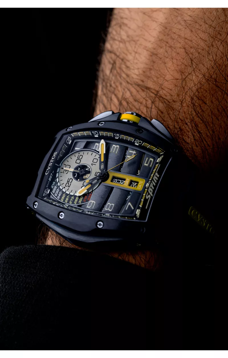 Cvstos the Time Keeper - Chrono Sprint Steel / Navy Blue