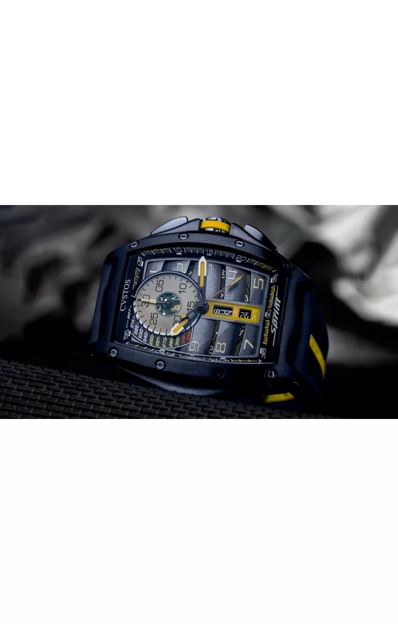 Cvstos the Time Keeper - Chrono Sprint Steel / Navy Blue