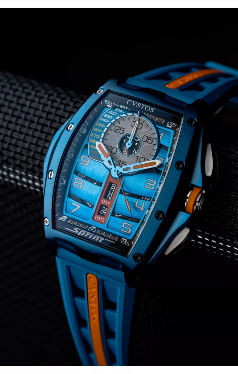 Cvstos the Time Keeper - Chrono Sprint Steel / Sky Blue