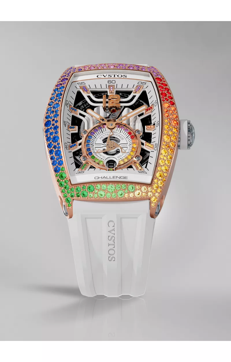 Jetliner PS Thirty6 5N Red Gold 2 Row Rainbow / White