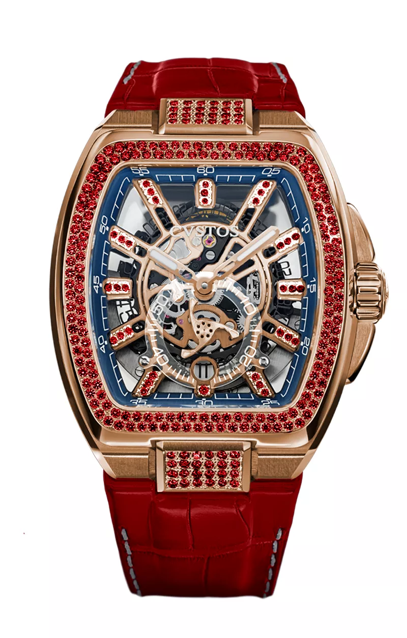 Cvstos the Time Keeper - Metropolitan PS 5N Red Gold / SQLT 5N Dail / Rubie