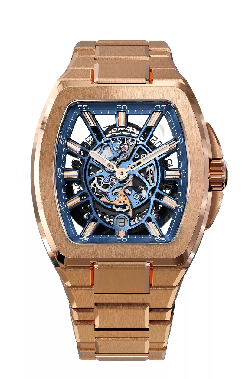 Cvstos the Time Keeper - Metropolitan PS 5N Red Gold /SQLT Blue
