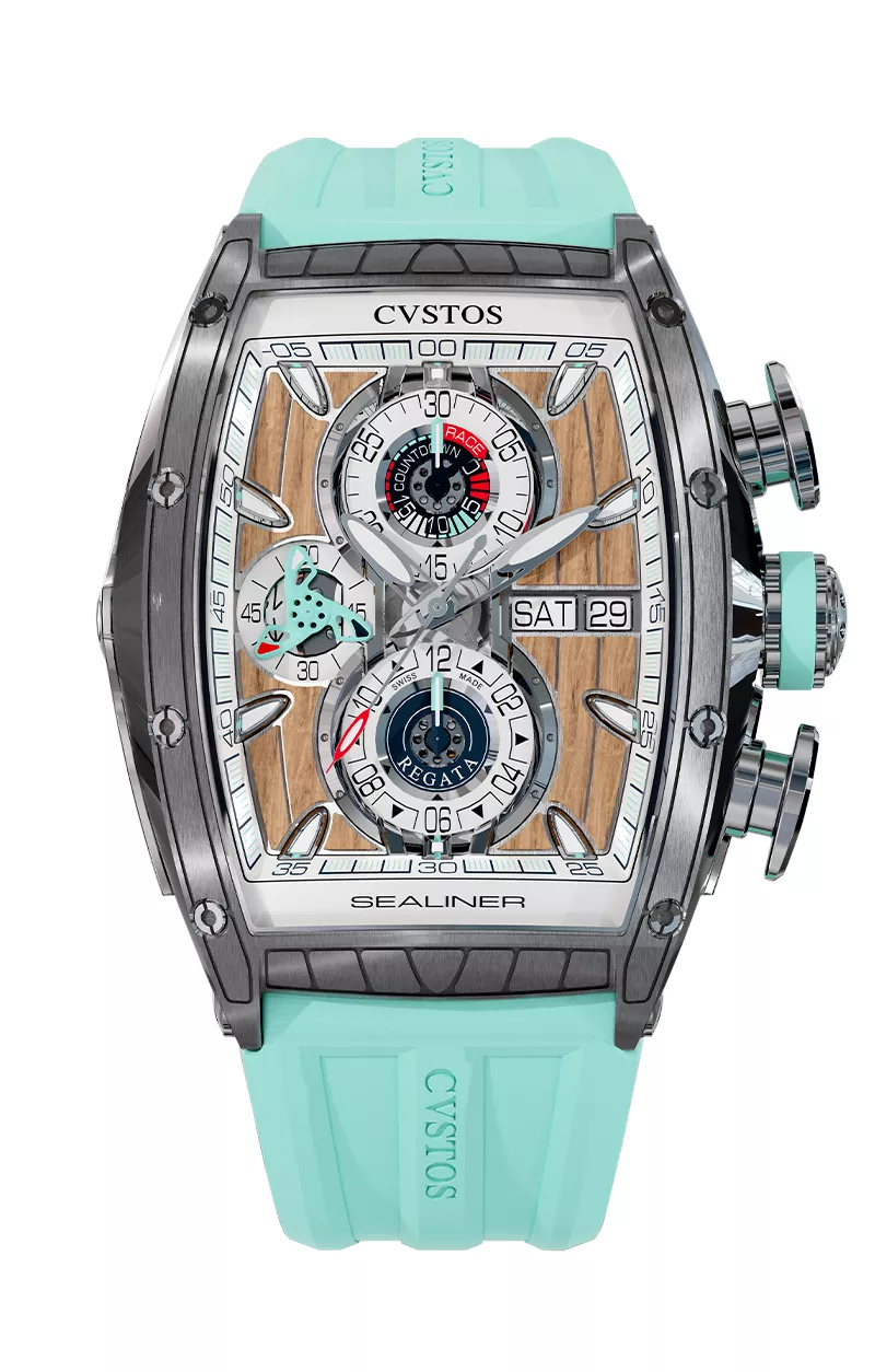 Sealiner Chronograph Steel / Navy Blue