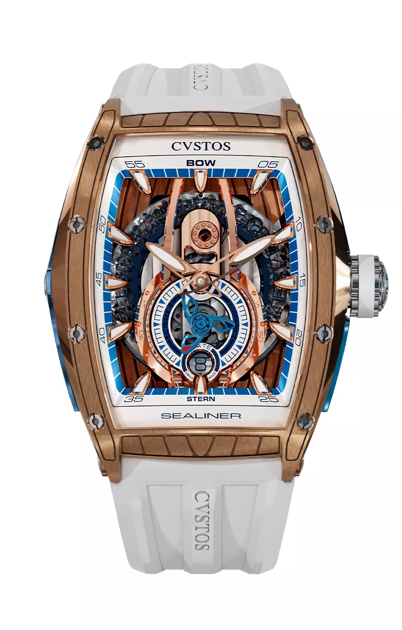 Cvstos the Time Keeper - Sealiner PS Bicolor 5N Red Gold / Skyblue