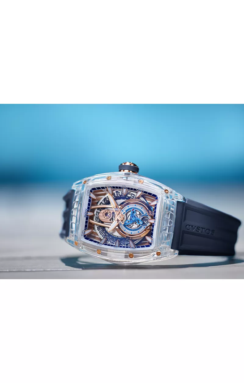 CHALLENGE SEALINER PS SAPPHIRE/5N COMP/BLUE DIAL AMB2