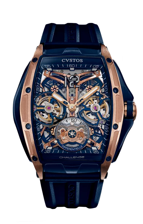 Challenge III Double Tourbillon 5N-Navy-SDT