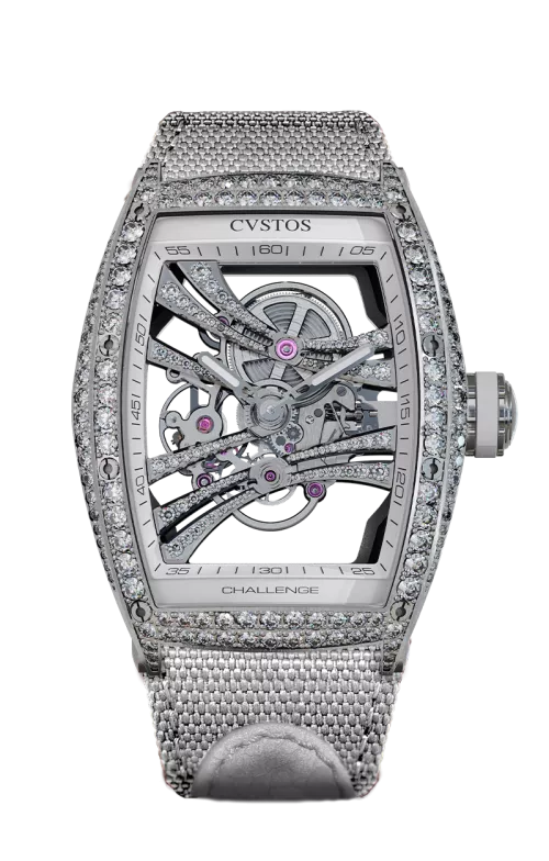 CHALLENGE PURITY STEEL 2 ROW DIAMONDS/TI COMP/RH BRIDGES WITH DIAMONDS/LTD 10 PCS