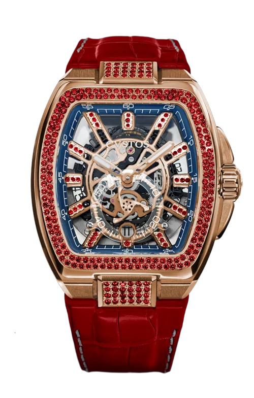 Cvstos the Time Keeper - Metropolitan PS 5N Red Gold / SQLT 5N Dail / Rubie