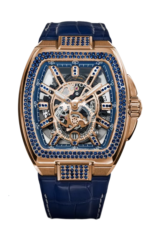 Cvstos the Time Keeper - Metropolitan PS 5N Red Gold / SQLT 5N Dail / SAPPHIRE