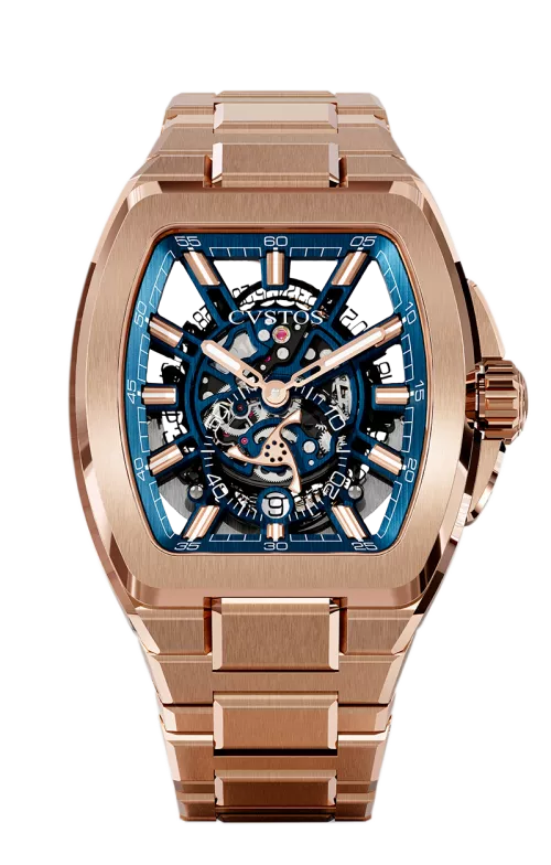 Cvstos the Time Keeper - Metropolitan PS 5N Red Gold /SQLT Blue